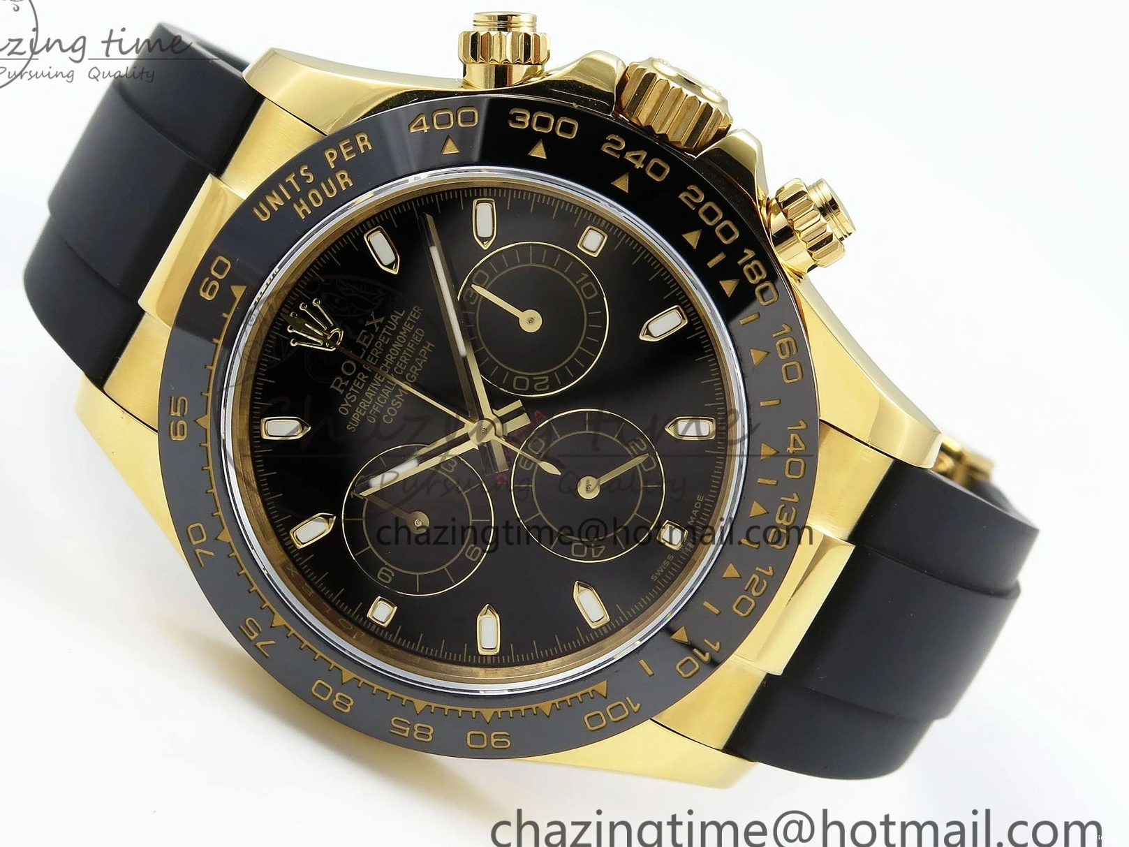 MiroTime 0207 Daytona 116518 QF 1:1 Best Edition Black Dial on Oysterflex Strap SH4130 V3 (Gain Weight) TravelReady 1684